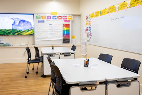 Classroom interior