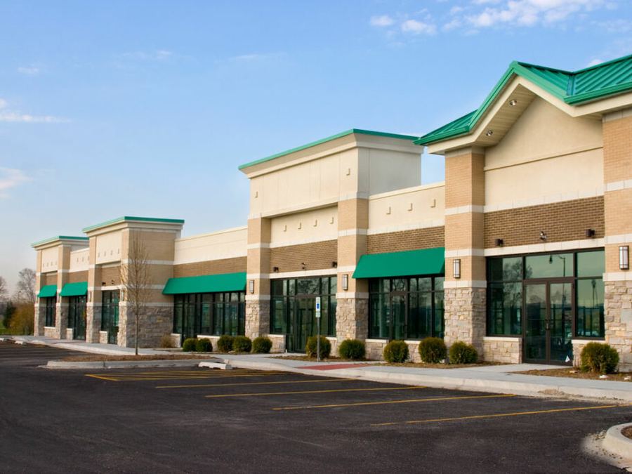 Commercial office building common area